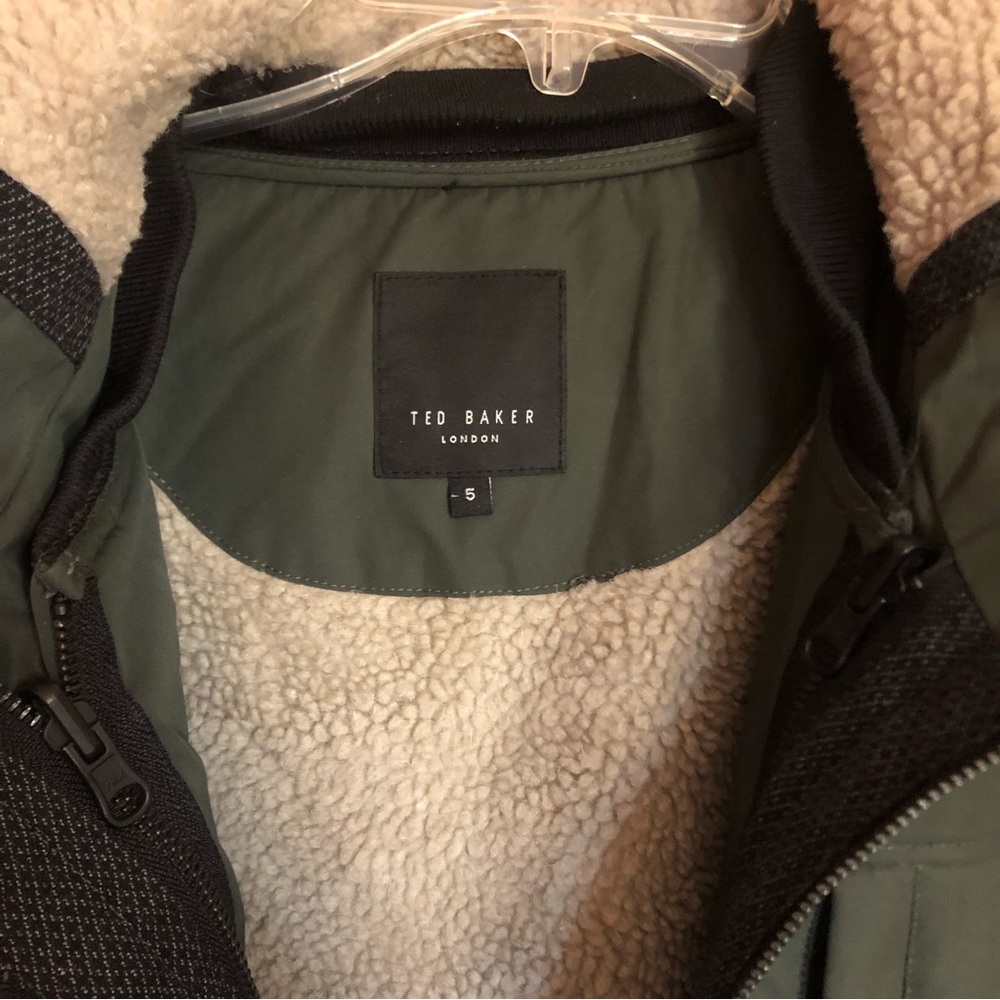 Ted Baker Dark Green Utility Jacket - Picture 2 of 16